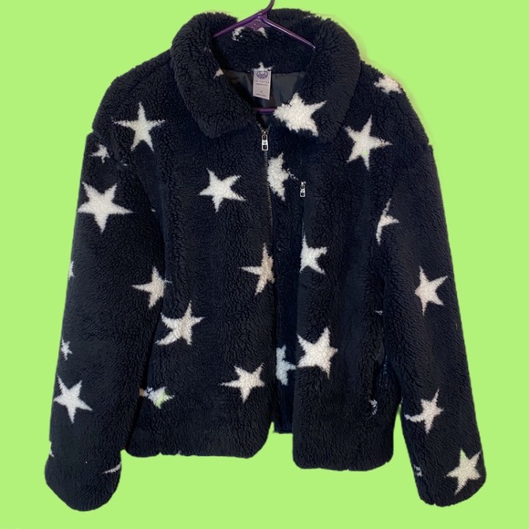 fluffy star jacket